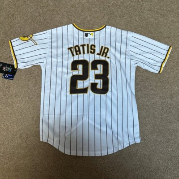 Fernando Tatis Padres Pinstripe Mens  Jersey - Picture 1 of 2